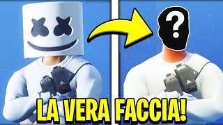 La VERA FACCIA delle SKIN MASCHERATE Marshmello  Fortnite ITA [upl. by Aytida]