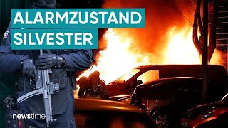 Kurz vor Silvester Hohes Polizeiaufgebot wegen verschärfter Sicherheitslage [upl. by Zapot]