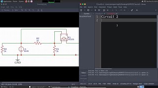 Ngspice Tutorial 1 op and tran analysis in DCVoltage controlled Voltage source [upl. by Lagiba]