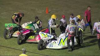 Sidecar Super Prix  Lismore Speedway 211109 [upl. by Garneau]