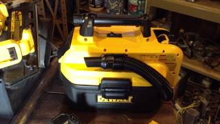 Dewalt DC580 Cordless 20v  18v XRP Vacuum [upl. by Labana432]