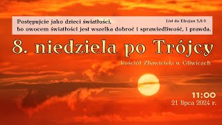 🔴 LIVE 8 po Trójcy Świętej 21 lipca 2024 r [upl. by Eillehs]