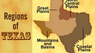 Information About the 4 Regions of Texas [upl. by Anilatak]