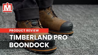 Product Review Timberland PRO BoondockMister Safety Shoes [upl. by Hett]