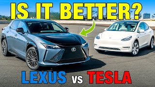 Lexus RZ 450e vs Tesla Model Y  Did Lexus Build a Better Electric SUV  Price Range amp More [upl. by Manvell51]