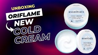 Cold Cream  Unboxing Oriflame Cold Cream [upl. by Meraree]