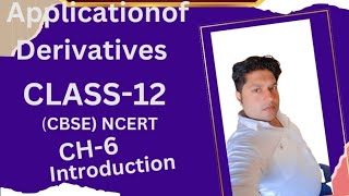 Application of Derivatives Class 12th  AJ Classes [upl. by Efi373]