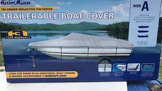 Harbor master boat cover review [upl. by Zoara581]