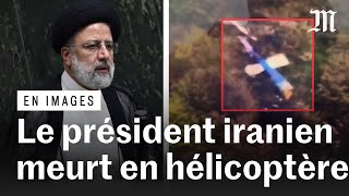 Crash de lhélicoptère du président iranien Raïssi  les images de la zone [upl. by Cesya]