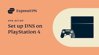 How to set up ExpressVPN on PlayStation 4 [upl. by Ellenig]