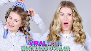 VIRAL TikTok HEATLESS Hair Curler [upl. by Alasdair]