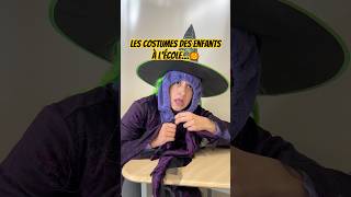 Les ENFANTS se costume pour HALOWEEN à l’ÉCOLE🎃 enfants halloween humour [upl. by Ynnahc]