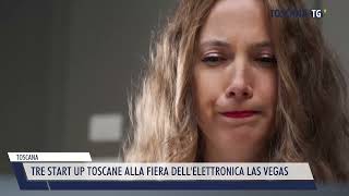 20240102 TOSCANA  TRE START UP TOSCANE ALLA FIERA DELLELETTRONICA LAS VEGAS [upl. by Sioled]