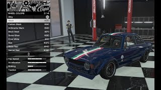 GTA 5  DLC Vehicle Customization Lampadati Michelli GT and Review [upl. by Russom136]