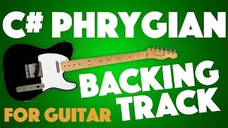 C Phrygian Backing Track [upl. by Esinereb508]