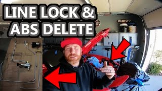 How to Install Line Lock and ABS Delete Trans Am Camaro FirebirdTrans Am WS6 Tear Down Part 15 [upl. by Zap]