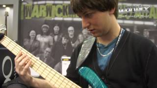 Warwick  NAMM 2013  Mike Zabrin and the LWA 1000 [upl. by Zetnauq720]