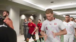 PES 2021  Schweiz  Spanien  Nations League 2024 [upl. by Eniffit]