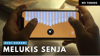 Easy Tabs MELUKIS SENJA  Budi Doremi  KEYLIMBA APP  by My Spring Lullaby [upl. by Etnuad494]