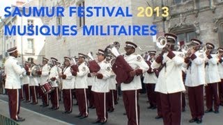 Saumur 2013 Parade Musiques Militaires 1 [upl. by Burkhardt539]