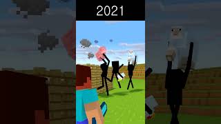 Evolution of Enderman 2  Minecraft Animation [upl. by Neu]