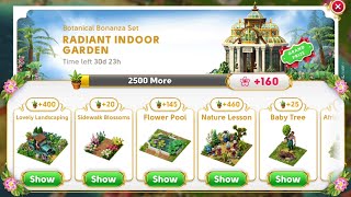 JUNES JOURNEY NEW SEASONAL SET MAY 2023  BOTANICAL BONANAZA SET  RADIANT INDOOR GARDEN 4K [upl. by Naerda]