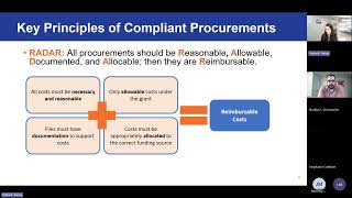 Procurement and Contracting for CDBGDR Subrecipients [upl. by Senilec269]