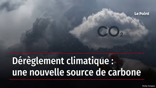 Dérèglement climatique  une nouvelle source de carbone [upl. by Hadias558]