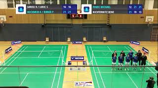 Badminton Mödling vs UBSC Wolfurt [upl. by Essirehc]