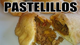 Puerto Rican Pastelillos de CarneMeat Turn Over Recipe  Episode 81 [upl. by Alikam]