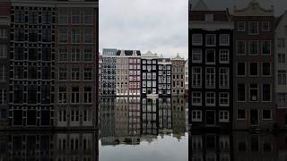 The iconic canal shot of AMSTERDAM  DAMRAK ❤️🇳🇱 amsterdam travel europe [upl. by Sancha]