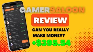 Gamersaloon Review  Can You Really Make Money Playing Video Games [upl. by Stanfill]