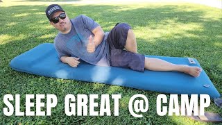 FULL REVIEW BEST 2024 DUAL SELF INFLATING OUTDOORCAMP AIR FOAM MATTRESS REVIEW [upl. by Muldon]