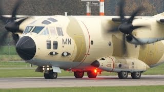 Alenia C27J Spartan  Royal Moroccan Air Force  Take Off at Airport BernBelp [upl. by Anaihsat651]