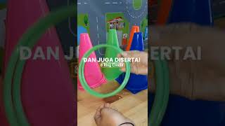 Mainan lempar cincin Anak melatih morotik Sensorik mainanviral toys lempar mainanak toysforkids [upl. by Davin811]