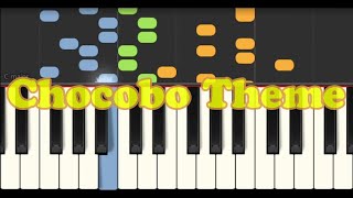 【FF2】チョコボのテーマ（Chocobo Theme）  ピアノ [upl. by Lorne361]