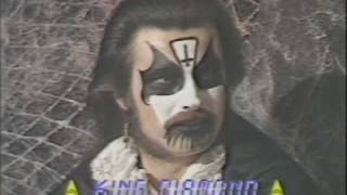 King Diamond 1986 Interview 33 of 100 Interview Series [upl. by Laefar]