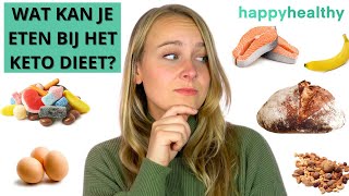 KETO  Wat kan je WEL en juist NIET ETEN [upl. by Selym]