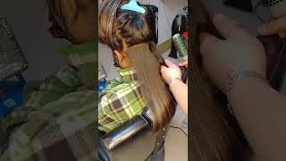 blow dry hair styles NosheensalonNosheenali [upl. by Molahs]