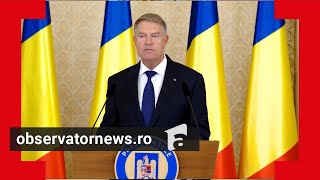 Iohannis șia cerut iertare quotȘtiu că am făcut greșeli iar pe unii iam dezamăgitquot [upl. by Esirahs]