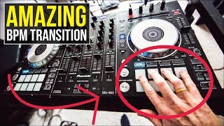 Creative BPM DJ Transition  How to mix different BPM [upl. by Quarta]