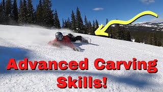 Advanced Snowboard Carving with Ryan Knapton [upl. by Nemajneb351]