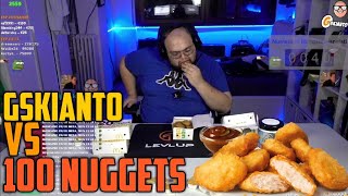 Gskianto Prova a Mangiare 100 NUGGETS Ci RiuscirÃ [upl. by Gagliano]