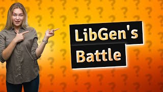 Was LibGen shut down [upl. by Ecneret234]