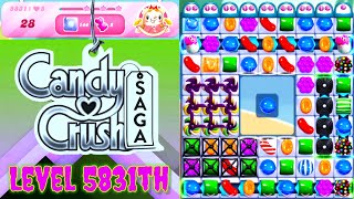 Level 5831th Candy Crush Saga Live Streaming On YouTube By Sankat Mochan vlogs [upl. by Etra66]