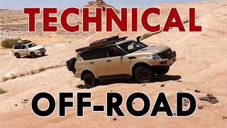 Technical UpHill Off Road Drive in Al Ula Saudi Arabia العلا السعودية [upl. by Bonnice]