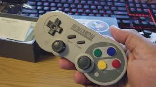 8Bitdo Pro controller SF30 review and rumble clarificationupdate [upl. by Arianie855]