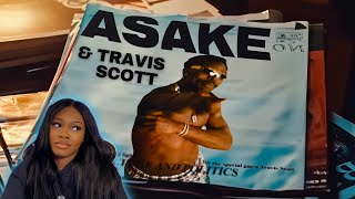 REACTING TO ASAKE amp TRAVIS SCOTT  ACTIVE  Asake Glazer Reacts 😂 [upl. by Okoyik]