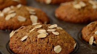 Bran Muffins Classic Version  Joyofbakingcom [upl. by Ursola]