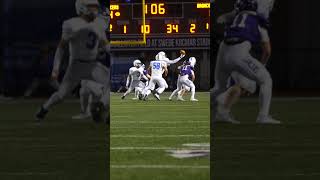 Intense High School Football Game Highlights [upl. by Eiddam]